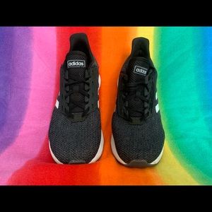 Black and white Adidas